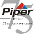 Piper 75 Anniversary Aircraft Emblem,Decals!